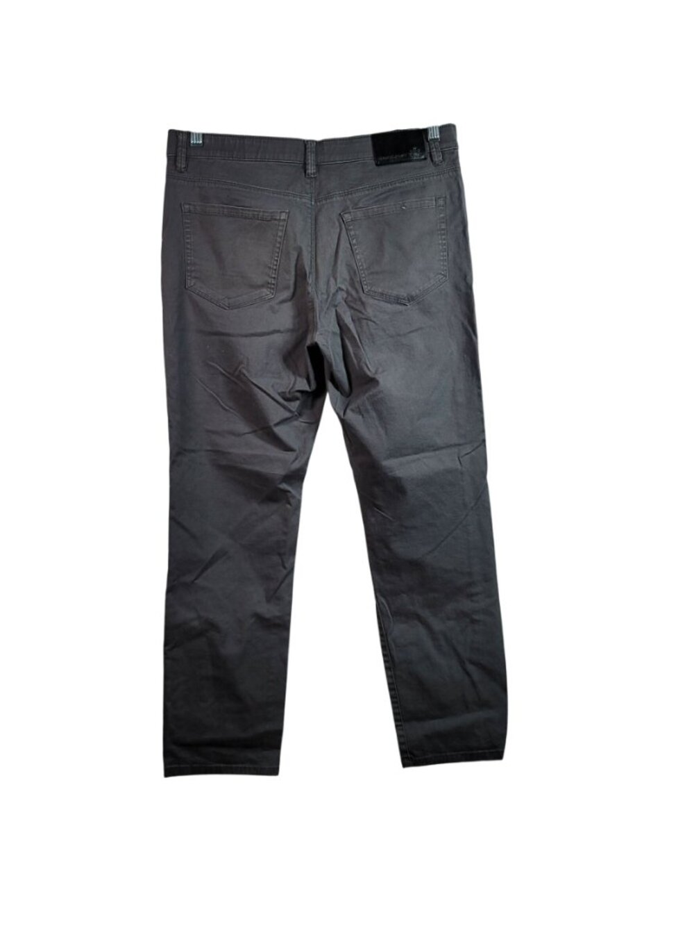 English Laundry Mens 5-Pocket Pant Gray 32x30 Straight Leg Zip Flat Front Pocket - Picture 5 of 7